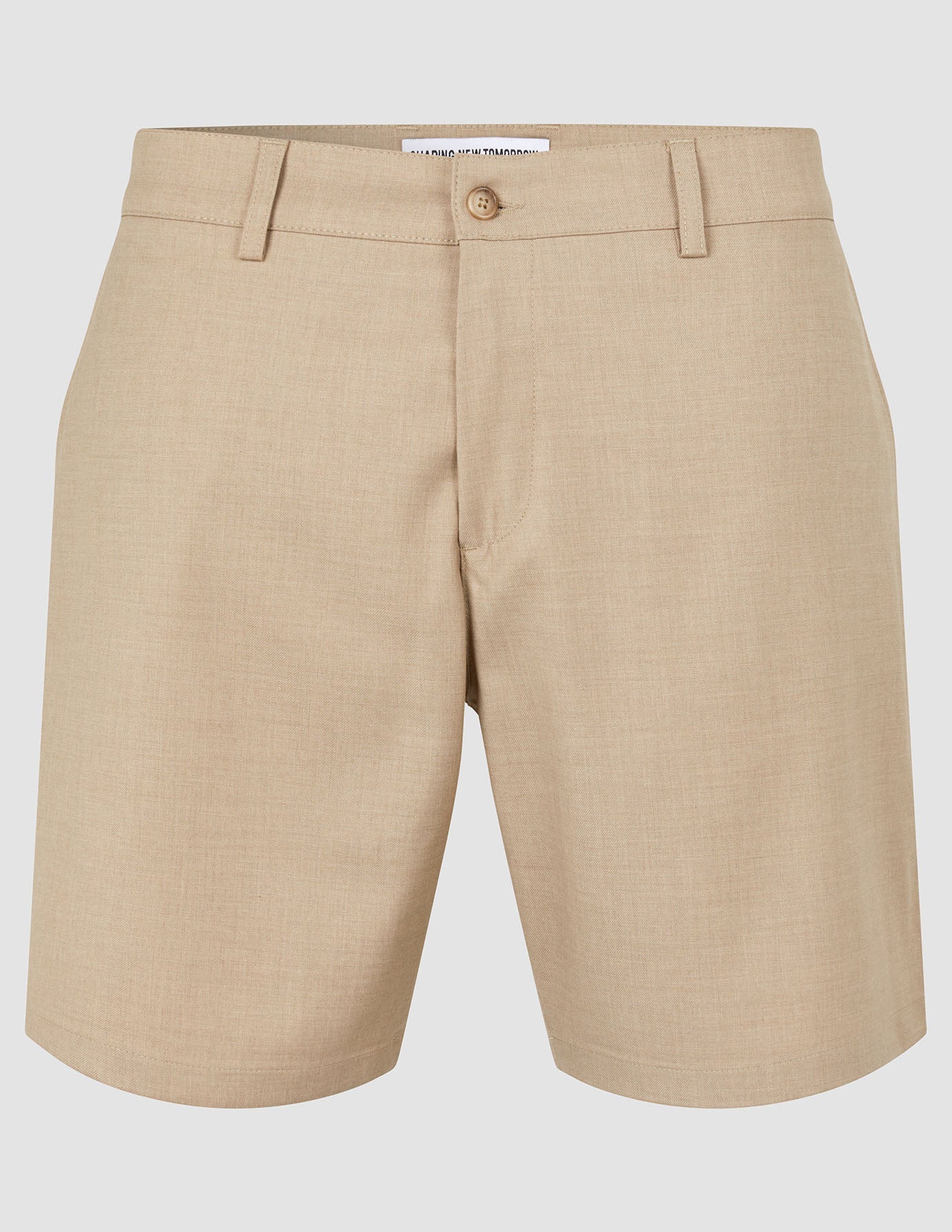 Siena Beige Shorts for Women - Comfortable Casual Summer Shorts for Outdoor Activities, Travel, and Lounge