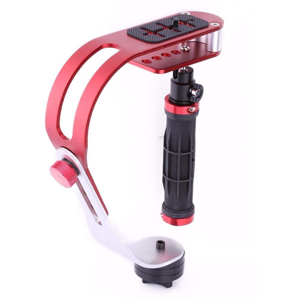 Professional 3-Axis Video Camera Stabilizer for GoPro, Smartphone, Canon & Nikon DSLR - Handheld Gimbal for Cameras up to 2.1lbs - Perfect for Vlogging, Travel Filming & Action Shots