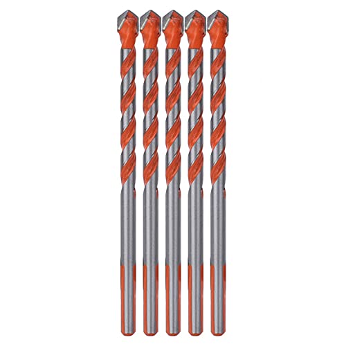 High-Speed Steel Drill Bit Set - Rust-Proof Alloy Drill Bits for Wood, Metal, Tile & Concrete - Durable for Drill Press & Handheld Drills - Perfect for DIY Projects, Home Renovation & Construction Work