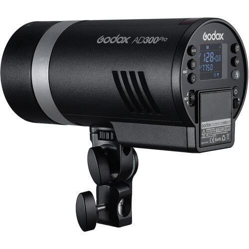 Godox AD300Pro 300Ws Outdoor Flash Light - Powerful Strobe for Photography, Portraits, and Studio Lighting - Perfect for Wedding, Fashion, and Commercial Shoots