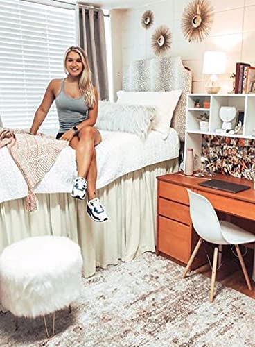 Twin XL Dorm Bed Skirt - Extra Long 46