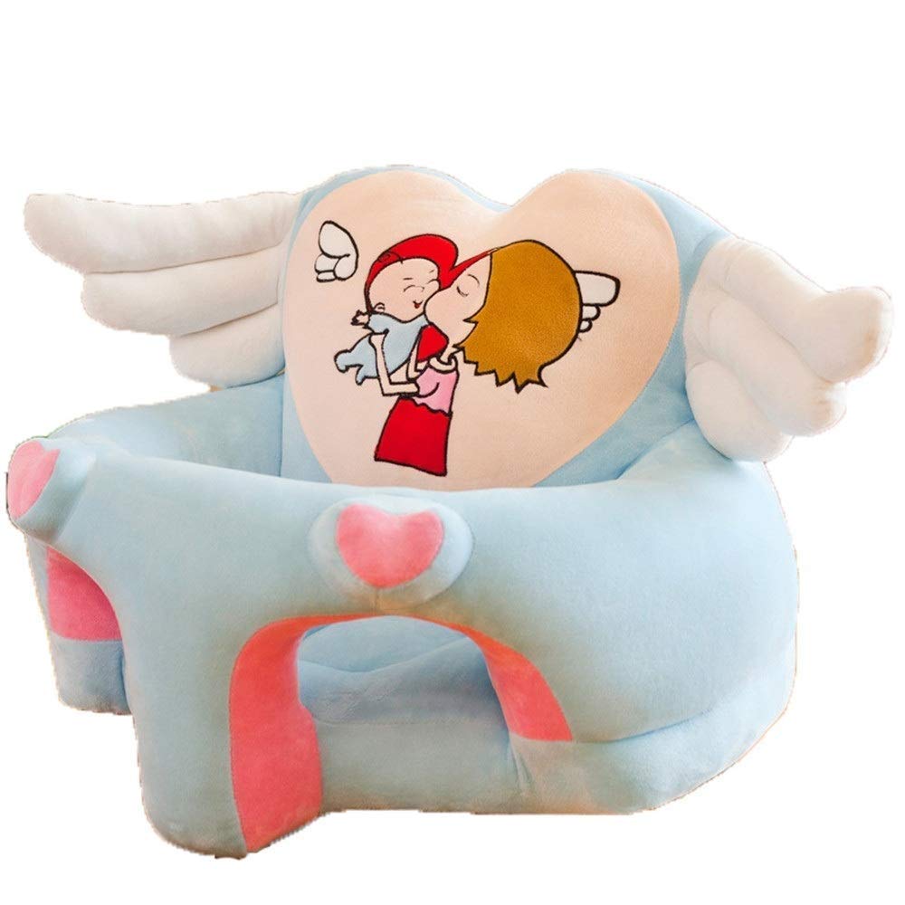 **HIZLJJ Baby Sofa Chair - Soft Plush Infant Support Seat for Learning to Sit, Bouncer & Feeding Pillow - Comfortable Floor Cushion Toy for 3-16 Month Old Babies - Perfect for Playtime, Nursery & Pre-Kindergarten**    *(Use Cases: Great for tummy time, learning to sit, feeding, playroom relaxation, and nursery decor.)*