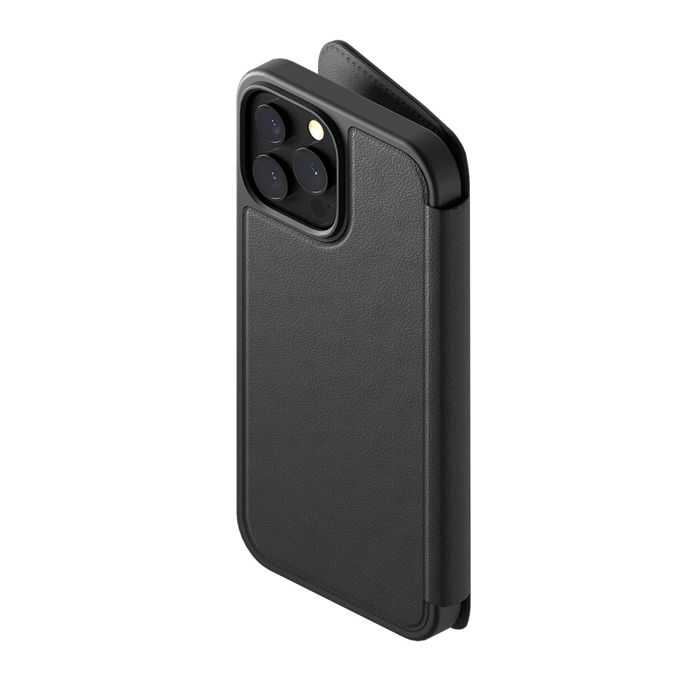 Premium Genuine Leather Wallet Case for iPhone 13 Pro Max - Slim Protective Cover with Card Slots | Perfect for Everyday Use, Travel & Business