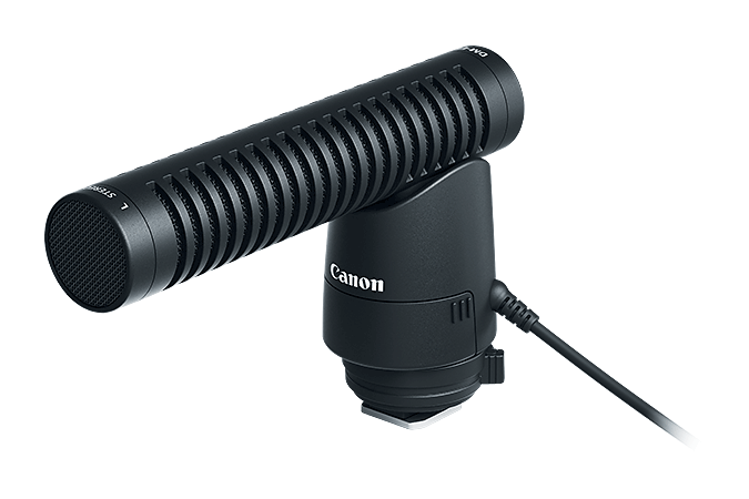 Canon DM E1 Directional Microphone - Professional Studio Recording Mic for YouTube, Podcasting & Interviews | Perfect for Content Creators & Broadcasters