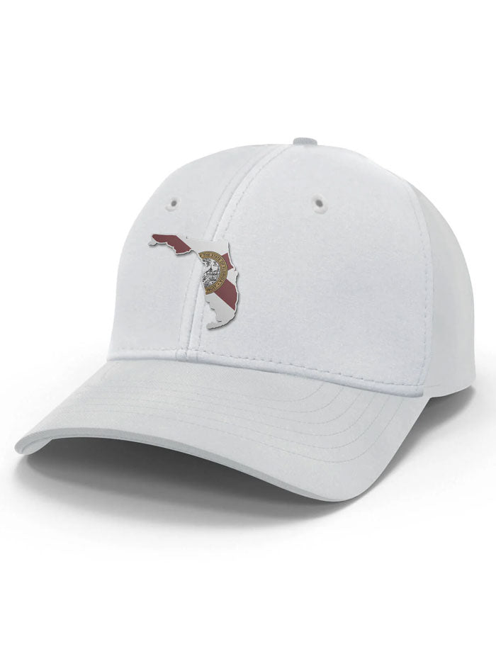 FloGrown FGH 279 White Baseball Cap - Adjustable Cotton Dad Hat for Men & Women - Perfect for Outdoor Sports, Casual Wear and Sun Protection