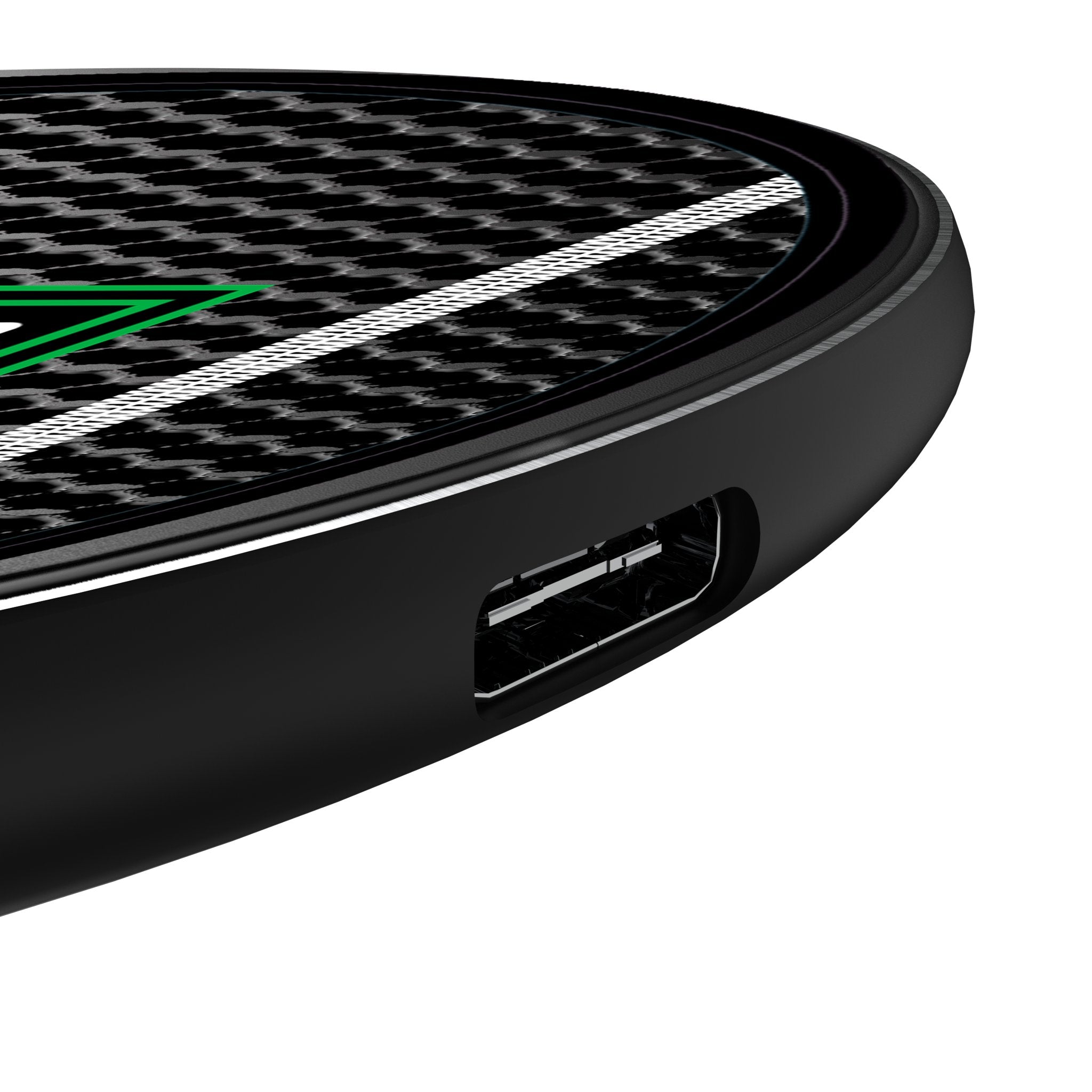 Austin FC Mesh 15W Fast Wireless Charger - Qi Certified Phone Charging Pad for iPhone, Samsung Galaxy - Perfect for Home, Office & Car Use