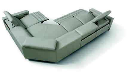 INCANTO I829 Recliner Chair - Premium Leather Reclining Sofa with Cup Holder & Massage Function for Living Room, Home Theater, and Office Relaxation