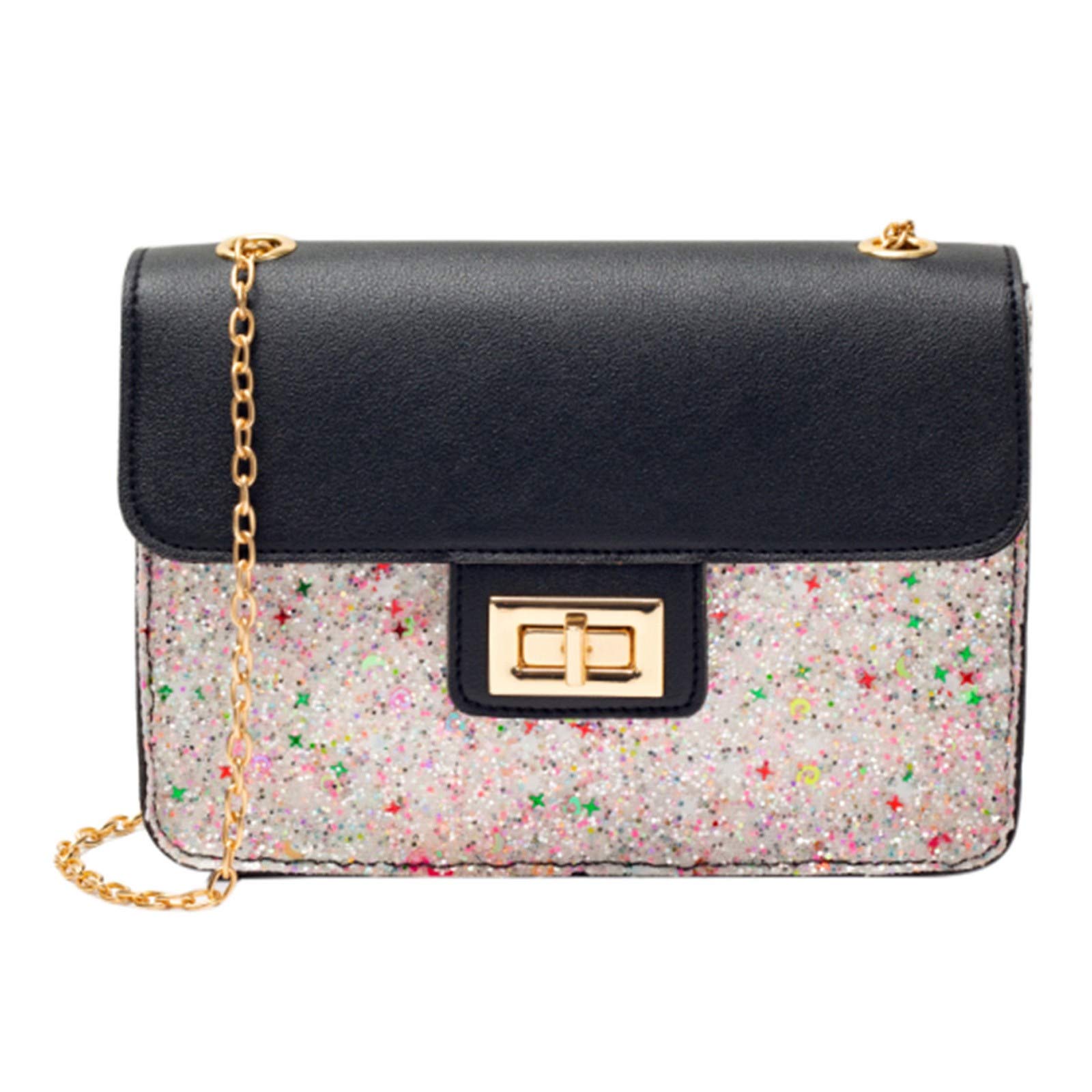 Stylish Women's Sequined Tote Bag - Fashionable Shoulder & Handbag for Ladies in Trendy Colors - Perfect Matching Messenger Bag for Travel, Work & Daily Use