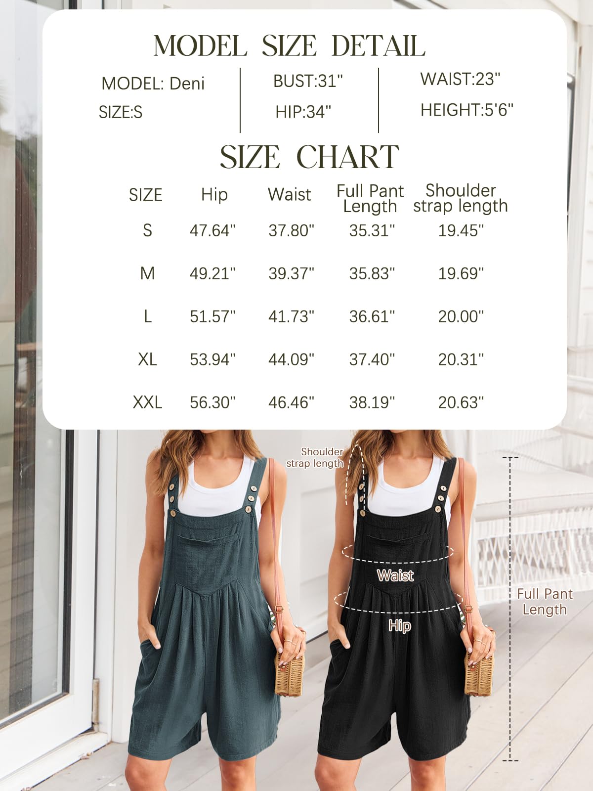 AUTOMET Women's Summer Sleeveless Jumpsuit Short Overalls Casual Romper - Beach Vacation Outfit, Fashion Jumper for Women 2025 | Perfect for Pool Parties, Travel & Summer Getaways