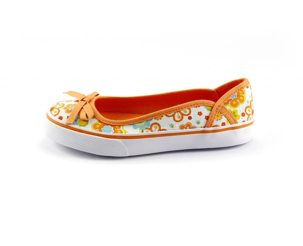 The Doll Maker Girls Floral Sneakers - Cute Casual Shoes for Toddler & Little Girls - Perfect for School, Playdates & Everyday Wear