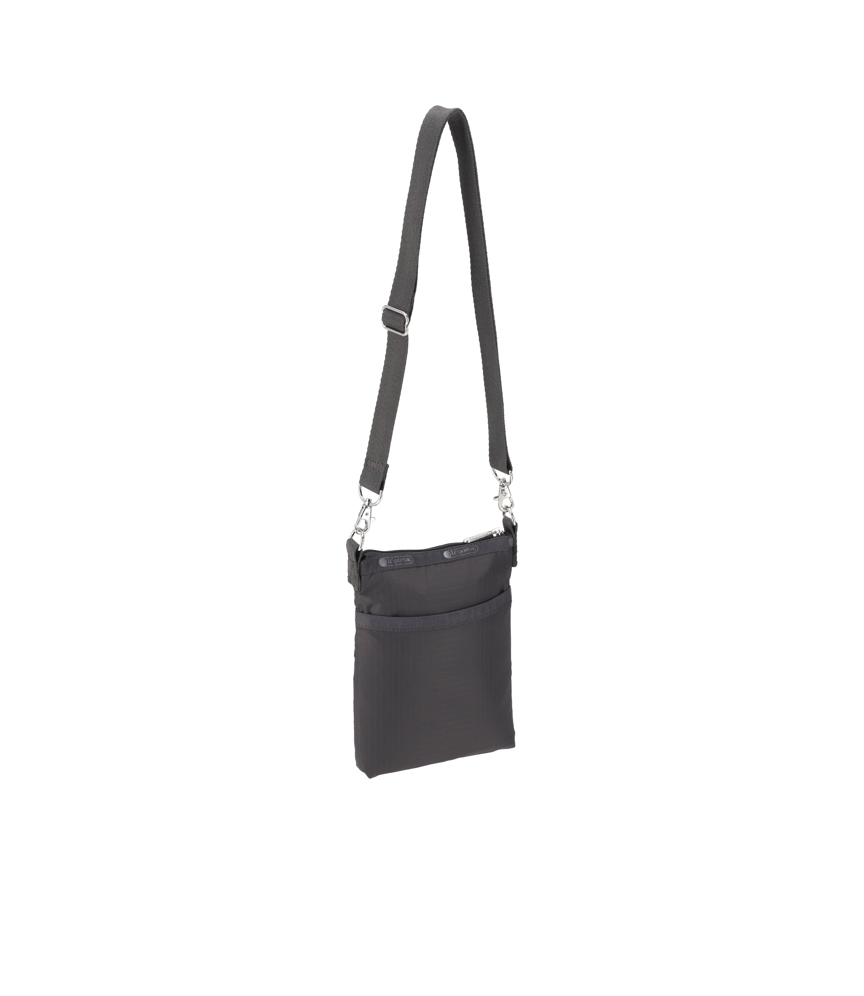 3-Zip Crossbody Bag in Thunder Grey (Style 4007 R112) - Perfect for Travel, Shopping & Everyday Use