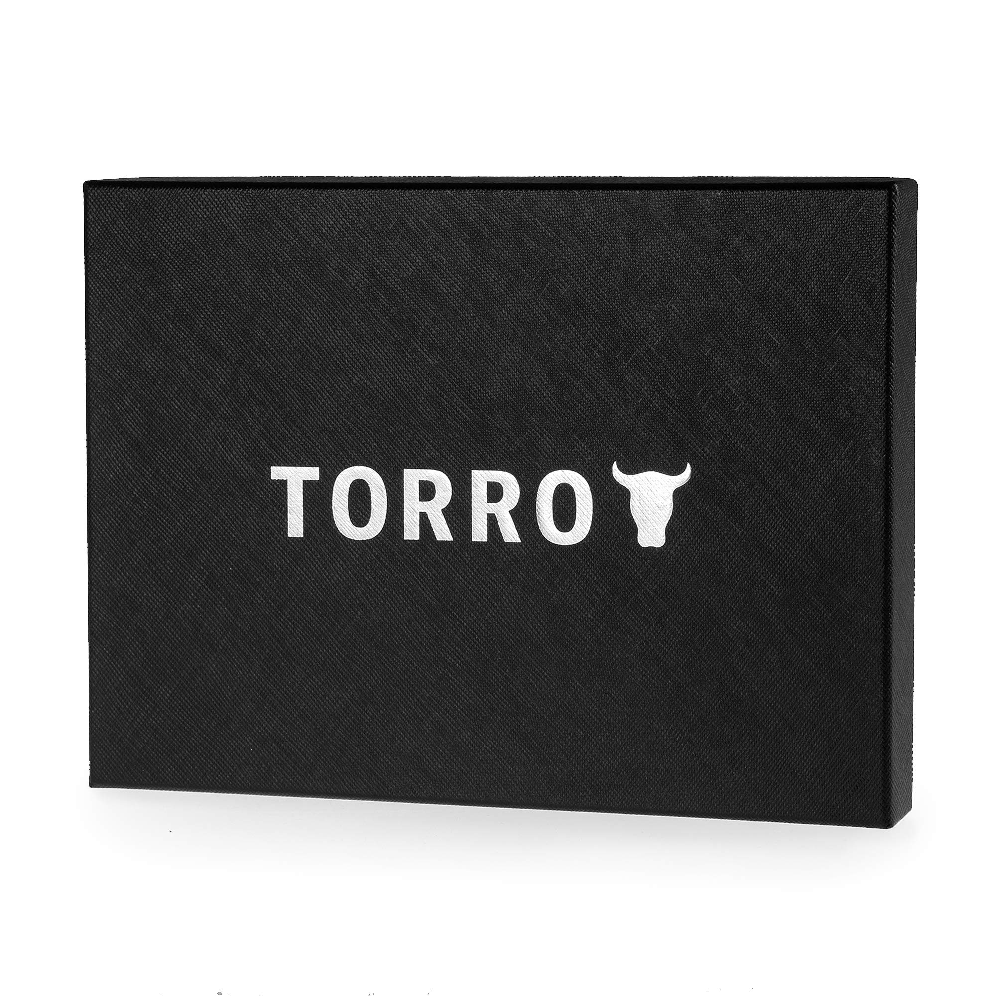TORRO Genuine Leather Travel Wallet - RFID Blocking Passport Holder & Detachable Card Organizer for Men & Women | Perfect for Airplane Travel, Vacation & Business Trips