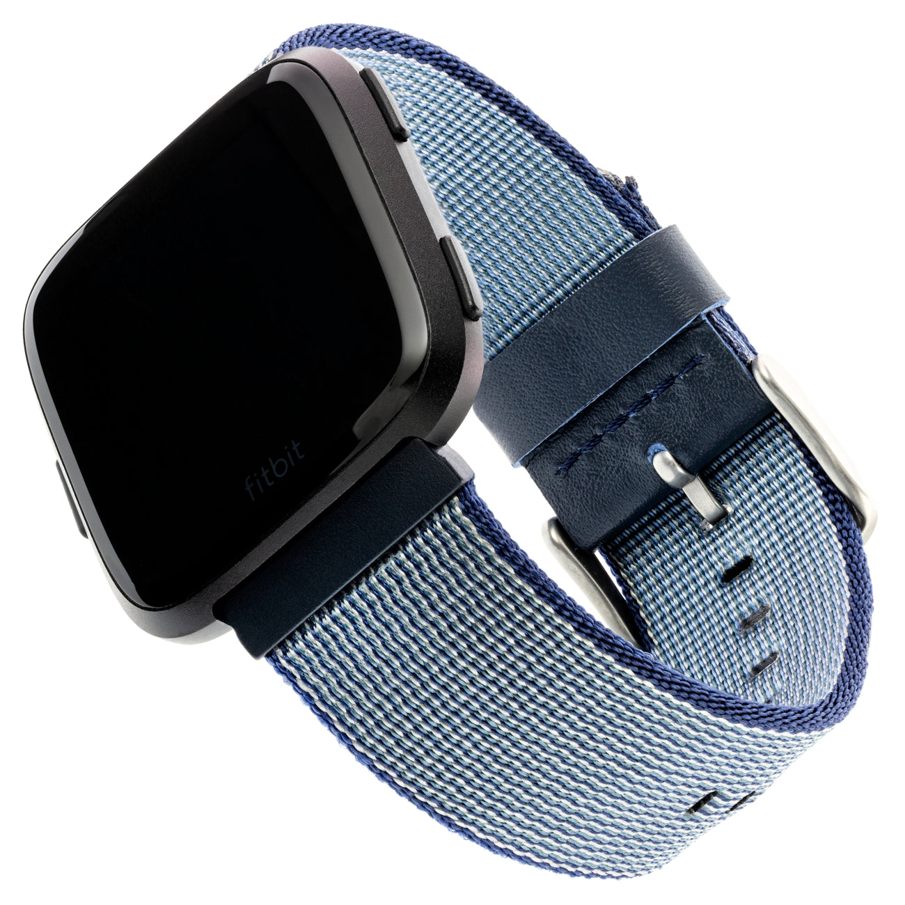 Premium Nylon Replacement Band for Fitbit Versa - Soft, Durable & Adjustable Strap - Perfect for Workouts, Running & Everyday Wear