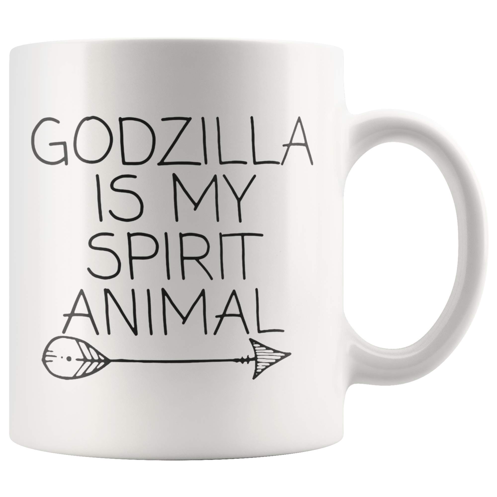 11oz Godzilla Ceramic Coffee Mug - Dinosaur-Themed Collectible Cup for Tea, Hot Drinks & Office Use - Perfect Gift for Movie Fans & Pop Culture Enthusiasts