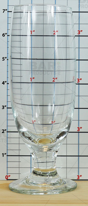 Premium BarConic® 12 oz Footed Beer Glasses - Set of 12 | Elegant Pilsner Glassware for Craft Beer, Lager & Ale | Perfect for Home Bars, Parties & Restaurants
