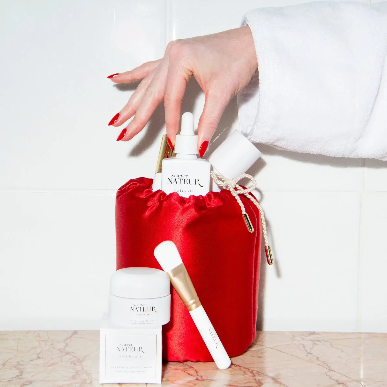 Limited Edition Agent Nateur x Zizi Donohoe Glowing Out Skincare Set - $725 Value | Luxury Skincare Routine for Radiant Skin at Home & Spa Days