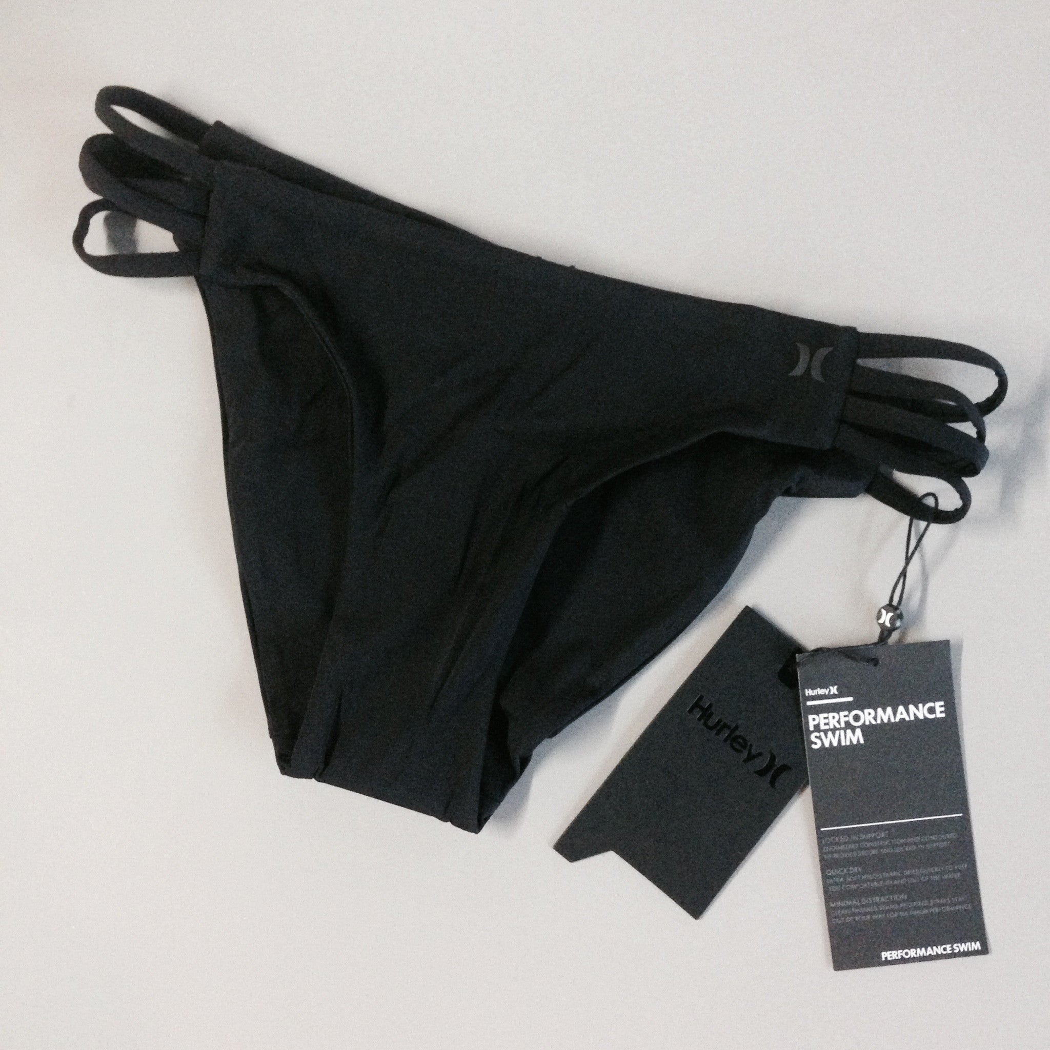 Hurley Women's Quick-Dry Swim Bottoms - High-Performance Surf & Swim Shorts for Active Beach & Pool Days