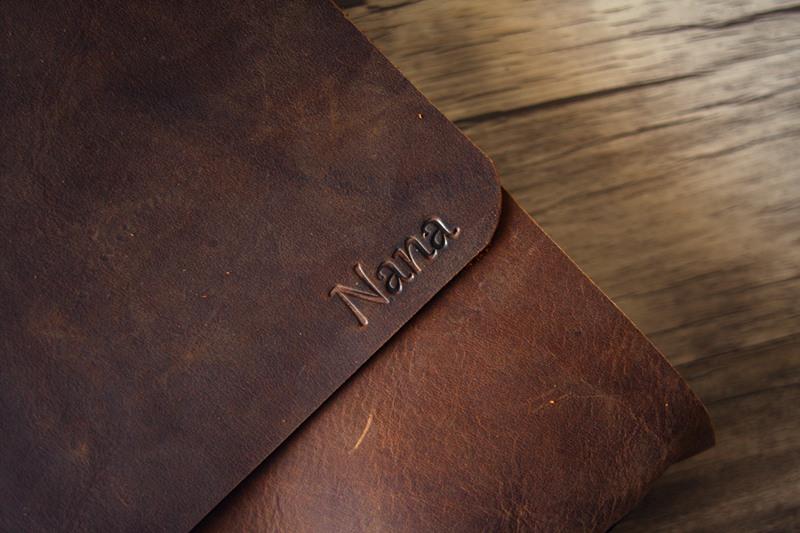 Personalized Best Memory Books - Full Grain Leather Photo Album for Weddings, Anniversaries & Baby Keepsakes | Premium Scrapbook for Cherished Moments