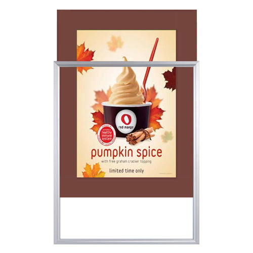 30x40 Designer Beveled Slide-In Picture Frames with 3-Wide Matboard - Premium Poster Frames for Wall Art, Photos & Home Decor | Perfect for Living Room, Office & Gallery Displays