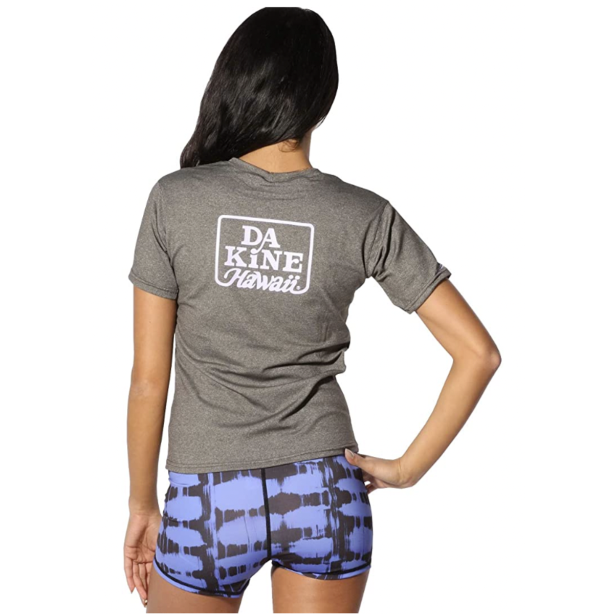 Dakine Women's Rash Guard: Dauntless Loose Fit Short Sleeve Swim Shirt for Surfing, Swimming & Beach Activities