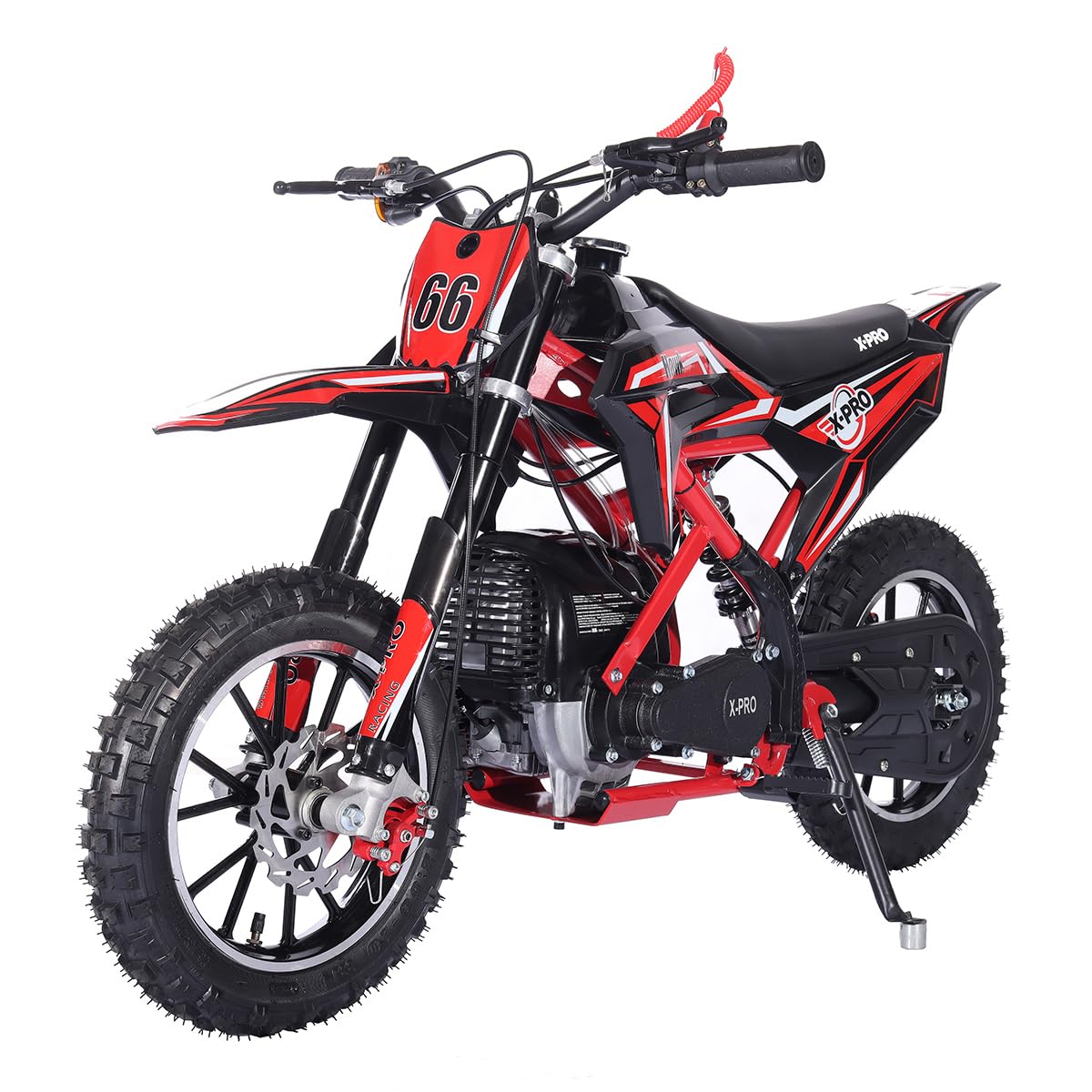 X-PRO Hawk Mini Dirt Bike 40CC 4-Stroke Gas-Powered Pit Bike with Pull Start & 10