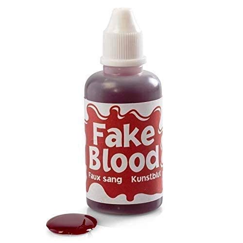 LUDALY Halloween Fake Blood 30ml - Pack of 24 for Costume Makeup