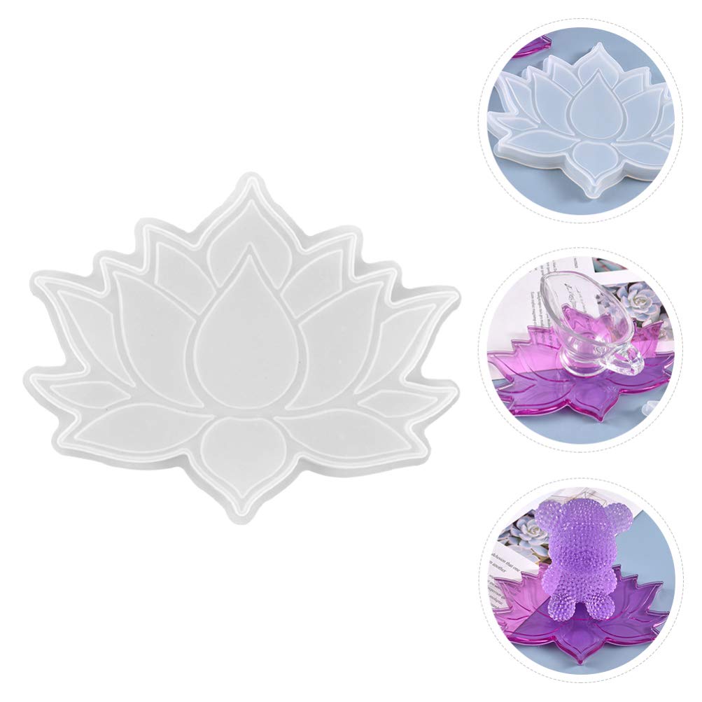Premium Silicone Resin Molds for Coasters, Trays & Flower Epoxy Casting - DIY Craft Decoration for Home, Office & Wedding Decor