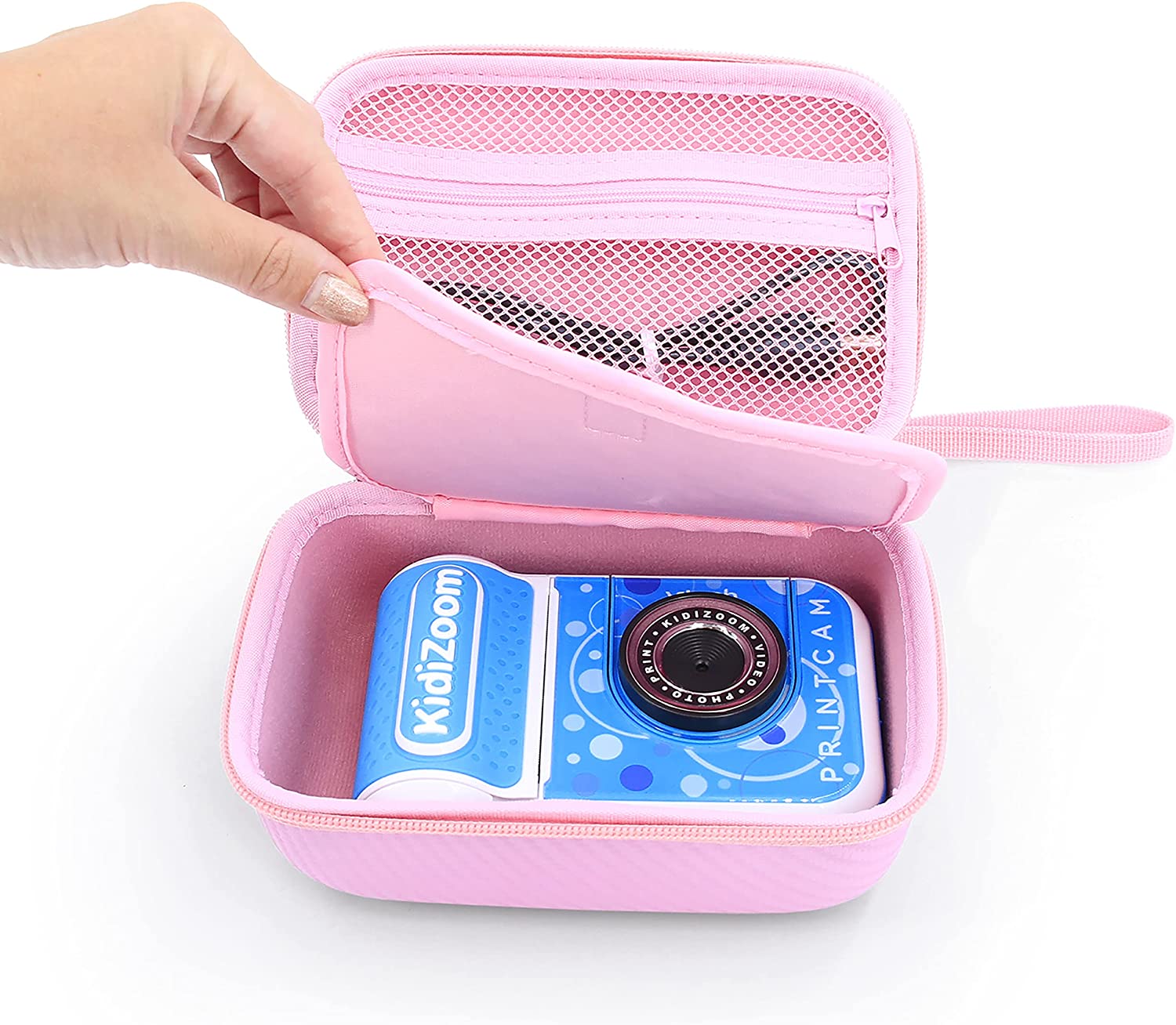 CASEMATIX Print Camera Case for Kidizoom Print Cam - Compatible with Paper Refill Accessories - Portable Carry Case for Instant Camera - Perfect for Kids' Travel, Birthday Gifts & Photo Printing Fun