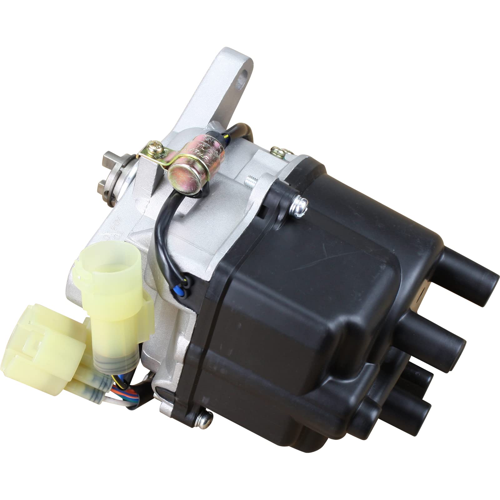 AIP Electronics Heavy Duty Stock Series Complete Electronic Ignition Distributor Compatible with 1988-1991 Honda Civic CRX Prelude 1.6L 2.0L - OEM Fit DTD02-SS - Perfect for Engine Performance & Smooth Driving Experience