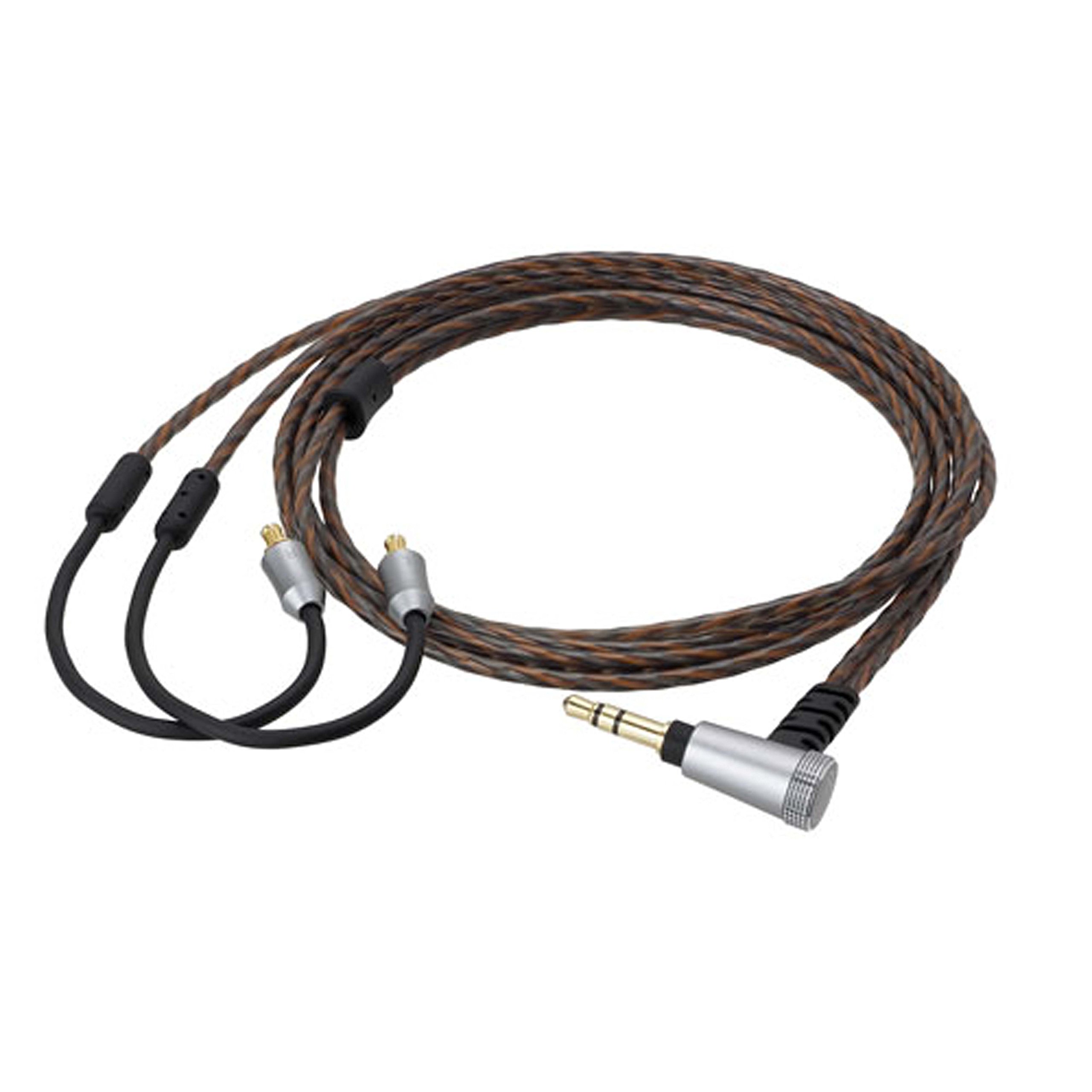 Audio-Technica HDC313A/1.2 3.5mm Detachable Audiophile Headphone Cable - High-Quality Copper Wire for Live Sound Series Headphones (1.2m/3.9ft) - Perfect for Studio Recording, DJ Mixing & Professional Audio Equipment