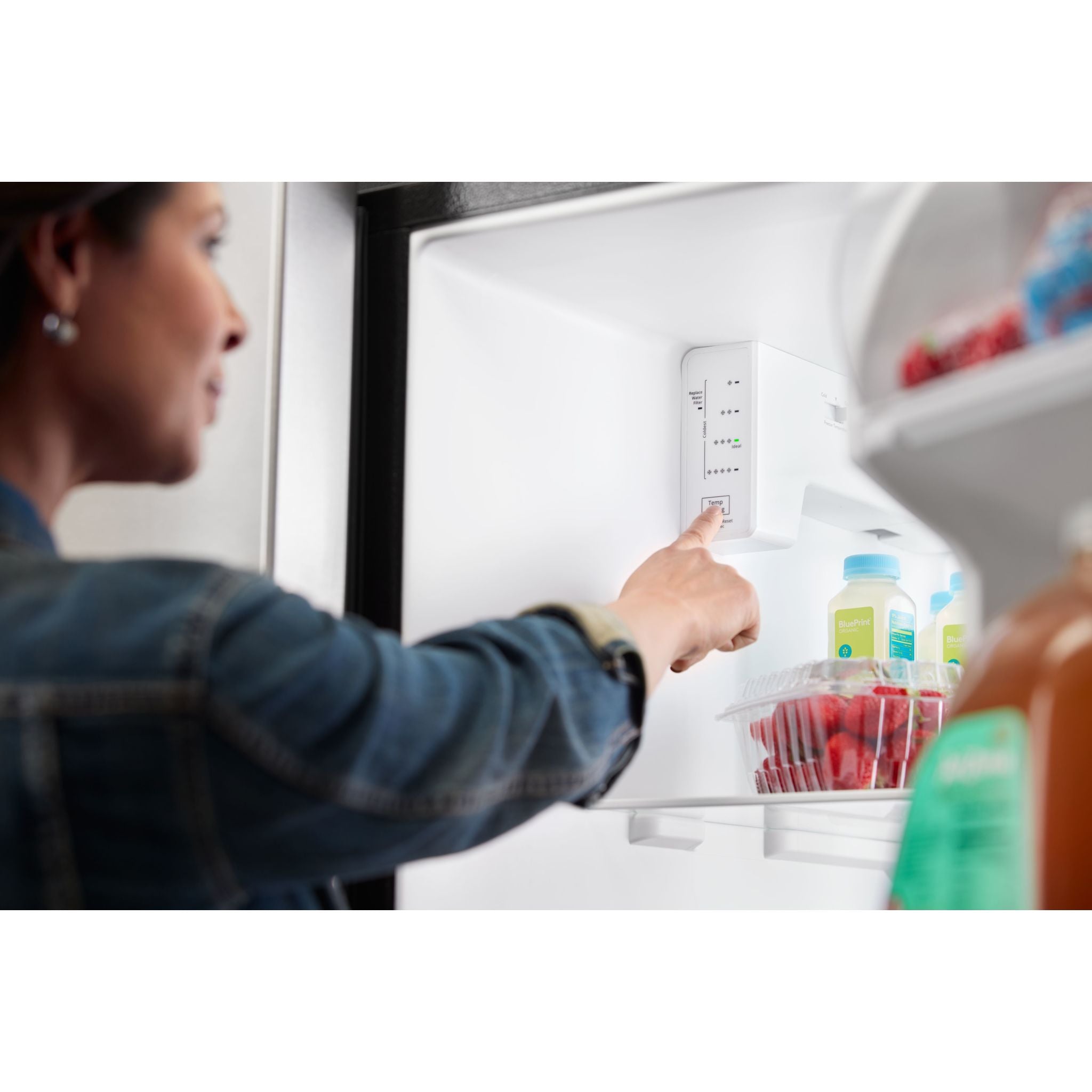 Amana Side by Side Refrigerator (ASI2175GRS) - 25.5 Cu. Ft. Stainless Steel French Door Fridge with Ice Maker & Water Dispenser - Perfect for Large Families & Open Kitchen Designs