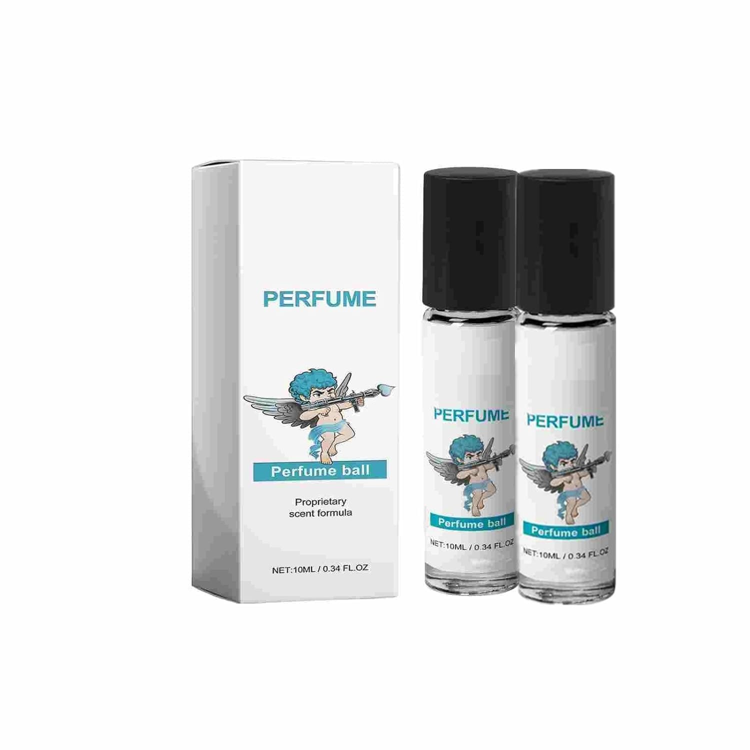 Premium 2.0 Charm Pheromone Cologne for Men - Hypnotic Fragrance with Long-Lasting Scent (2-Pack, 10mL Each) | Attract Confidence & Romance | Perfect for Date Nights, Special Occasions & Everyday Wear