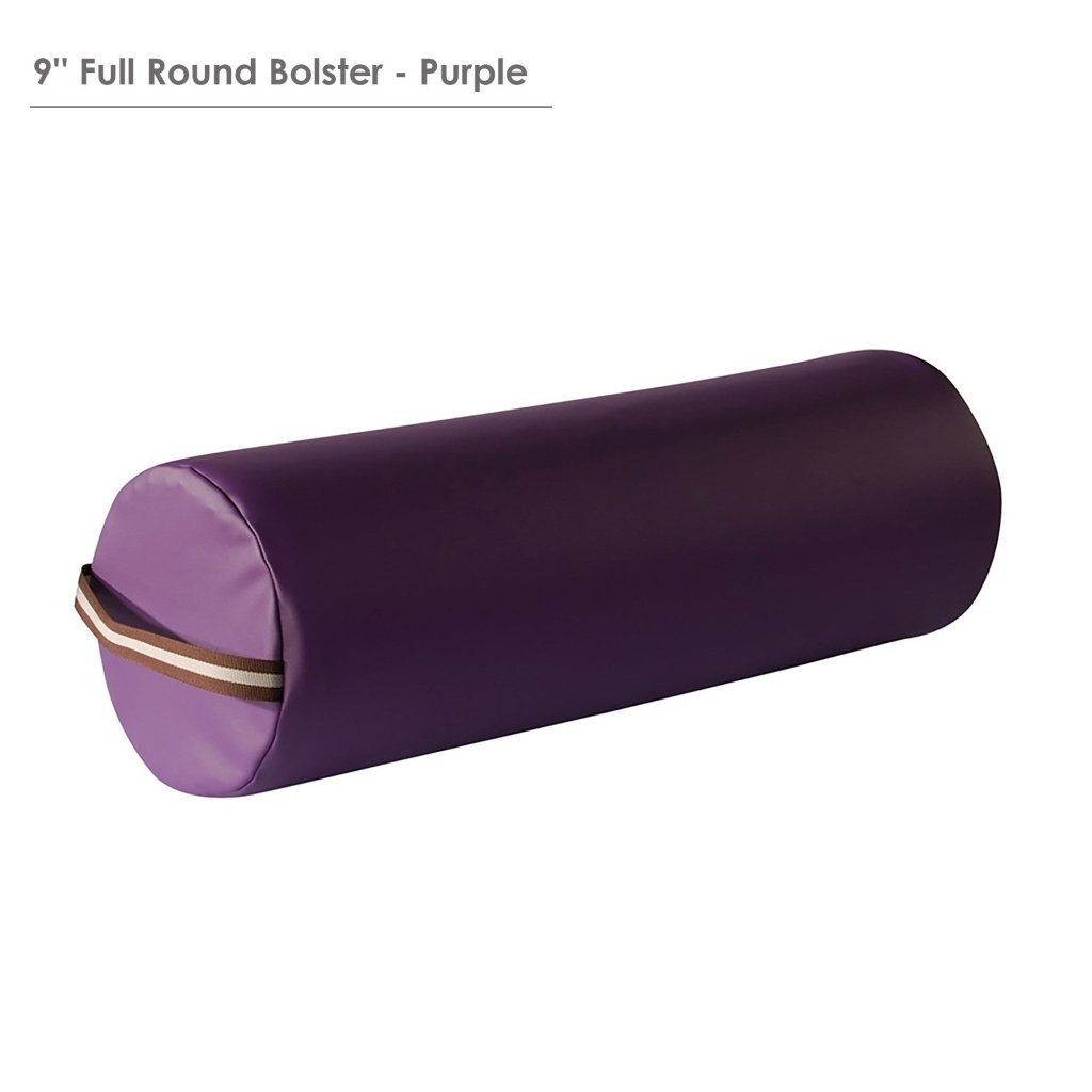 Extra Large 9x26 Inch Full Round Massage Bolster Pillow for Professional Massage Tables - Ideal for Deep Tissue, Shiatsu & Relaxation Therapy in Spas and Clinics