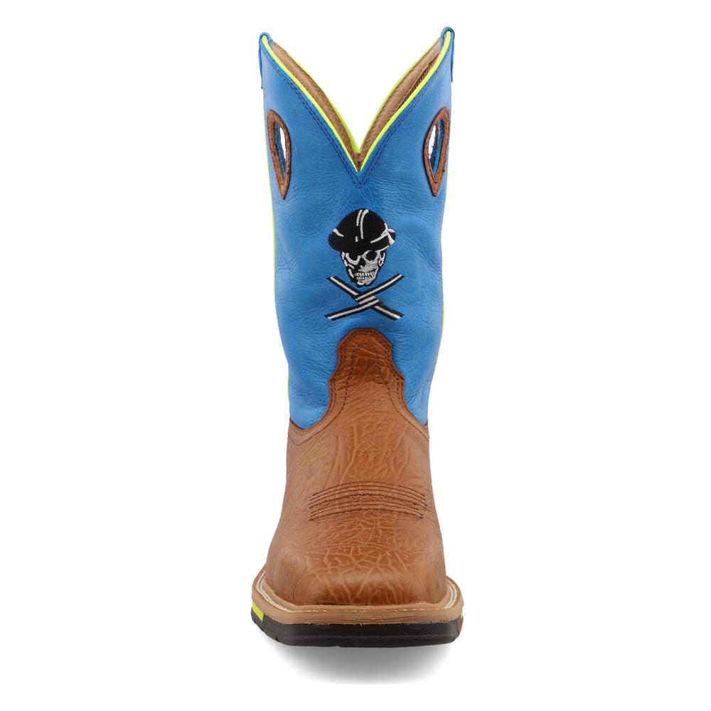 Men's 12 Western Work Boots - Durable Cowboy Boots for Ranch Work & Outdoor Activities | Perfect for Rodeo, Farming & Hiking