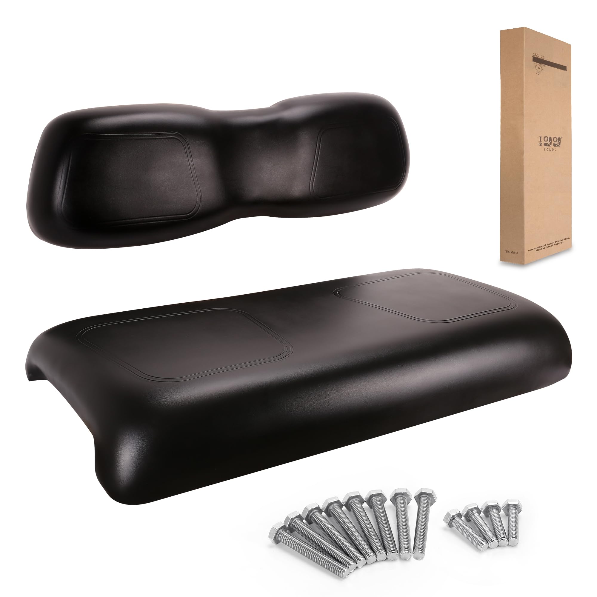 Club Car DS Front Seat Upgrade Kit - Replacement Seat for 2000.5 & Newer Golf Carts | 10L0L Compatible | Enhanced Comfort for Golfing & Utility Use