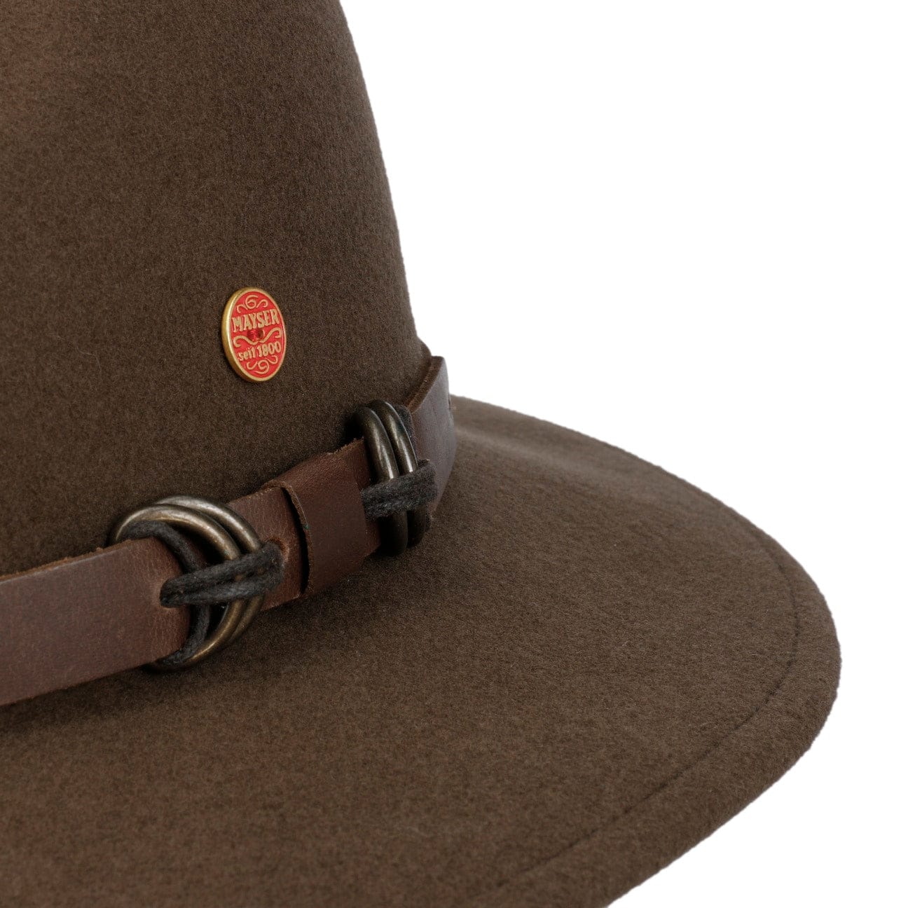 Baron Georgia Outdoor Hat by Mayser - Sun Protection Wide Brim Hat for Men & Women - Perfect for Hiking, Beach, Fishing, and Summer Outdoor Activities