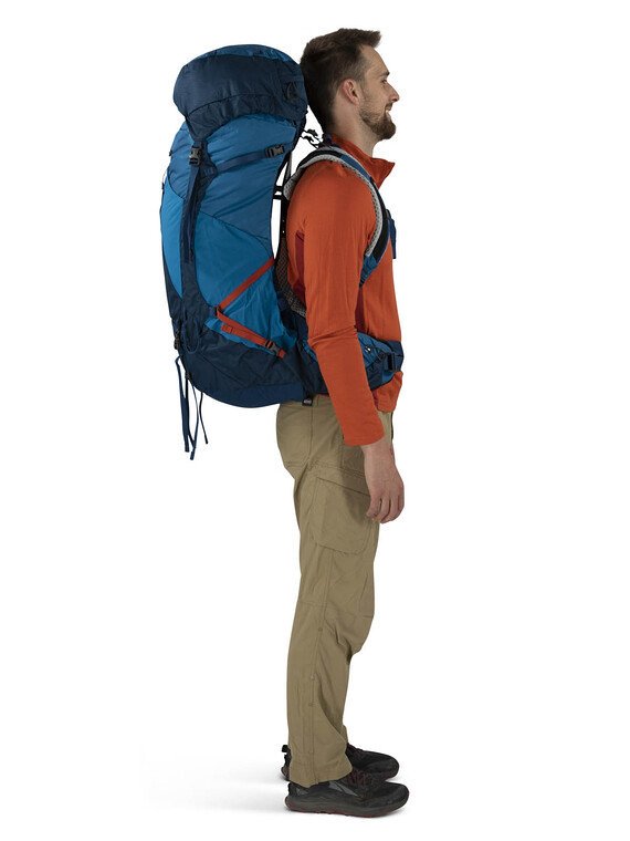 Osprey Atmos AG LT 65 Backpack - Lightweight Hiking Backpack for Men & Women - Perfect for Camping, Trekking & Outdoor Adventures