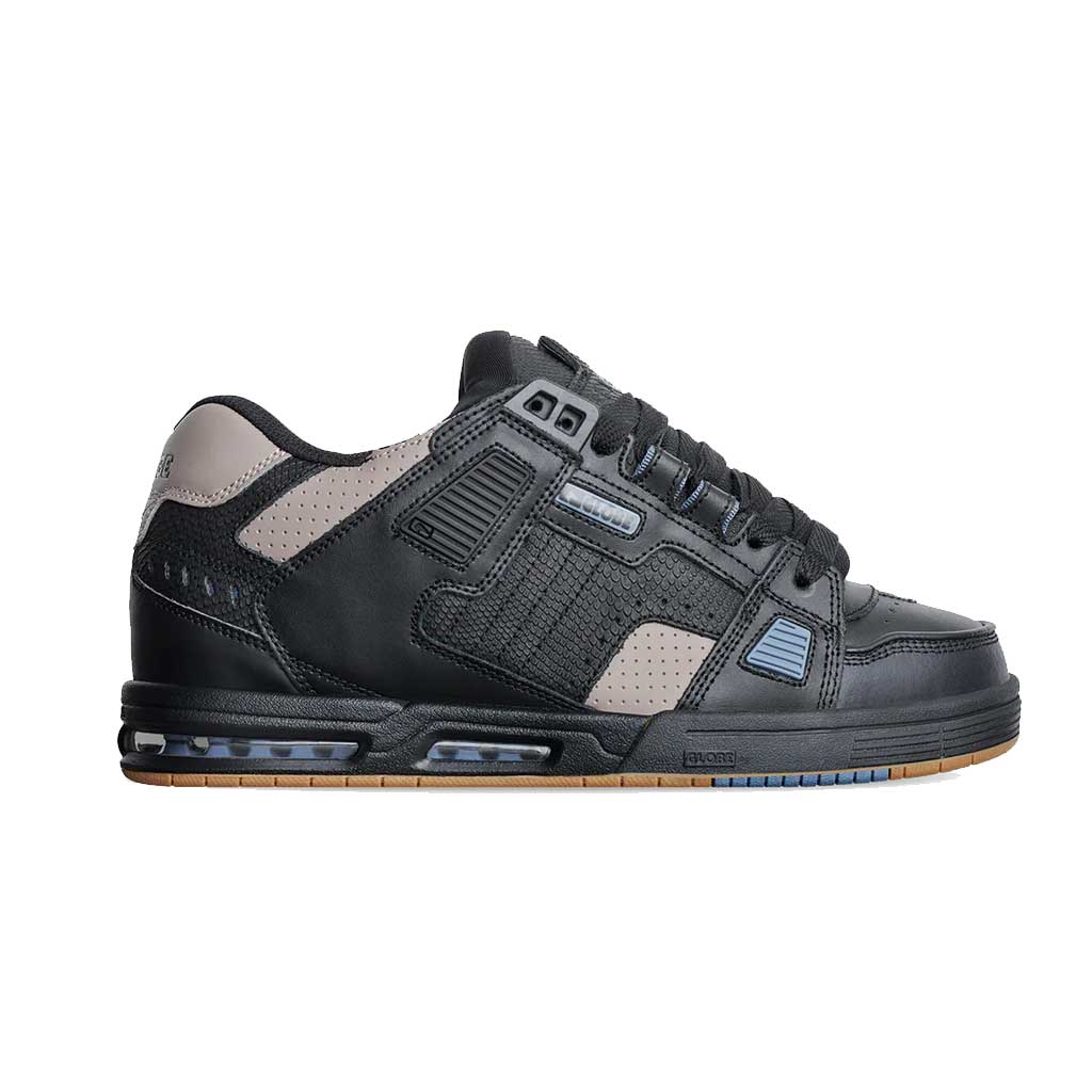 Globe Sabre Skate Shoes for Men - Phantom/Black/Steel Colorway | High-Performance Skateboarding & Streetwear Sneakers for Skaters & Urban Fashion