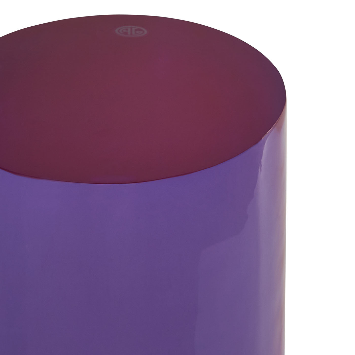Clear Acrylic Cylinder Table Set - Modern Transparent Coffee Table for Living Room, Office, and Dorm Decor