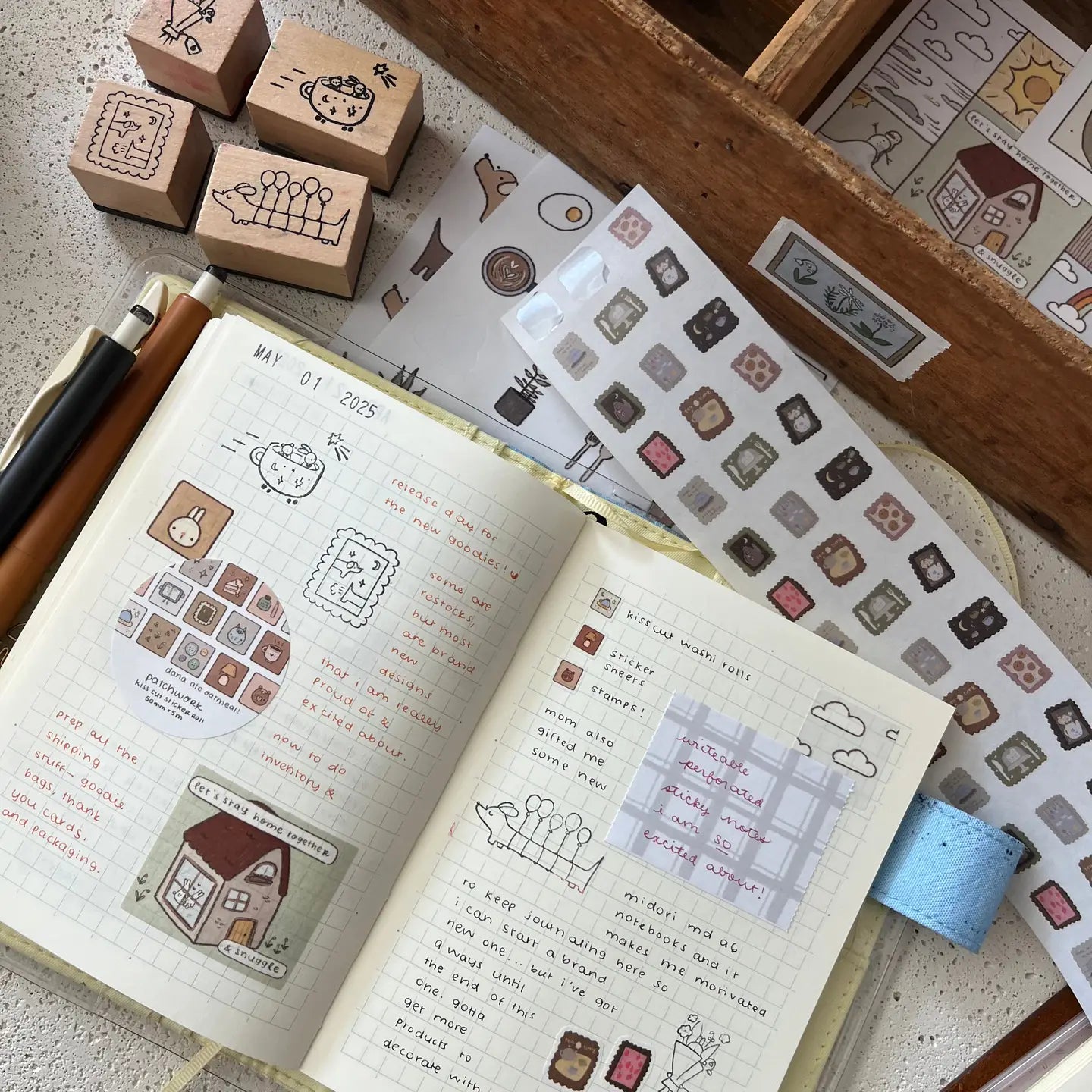 Bunny Bouquet Wooden Stamp - Handmade Wood Stamp for DIY Scrapbooking, Card Making & Crafting - Perfect for Easter Greetings, Spring Invitations & Wedding Decorations