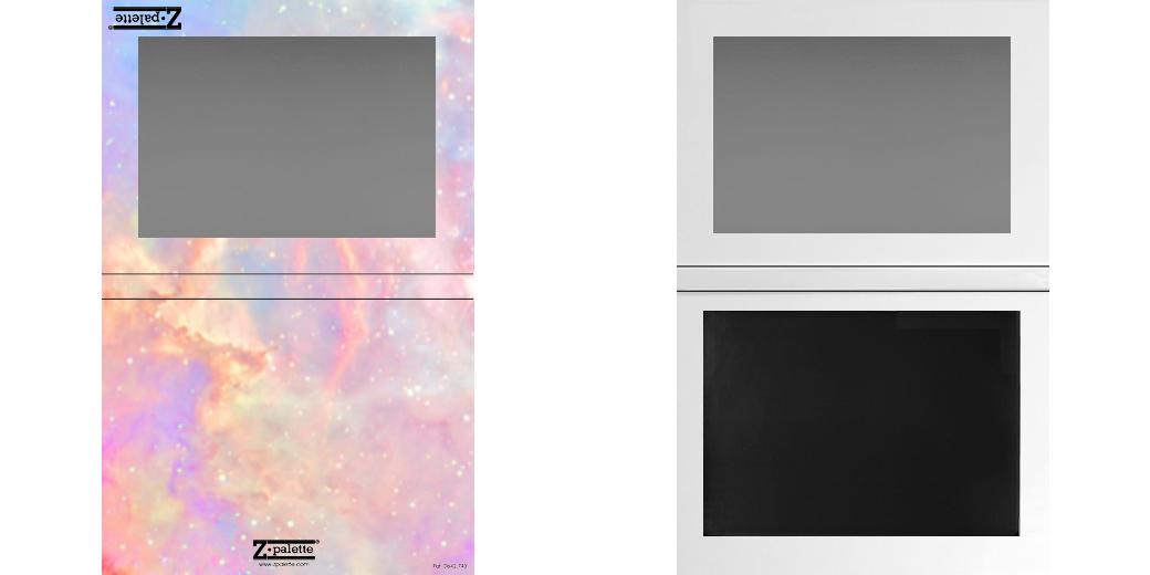 Custom Extra Large Z Palette - Magnetic Makeup Palette for Eyeshadows & Blush - Perfect for Travel & Professional Makeup Artists