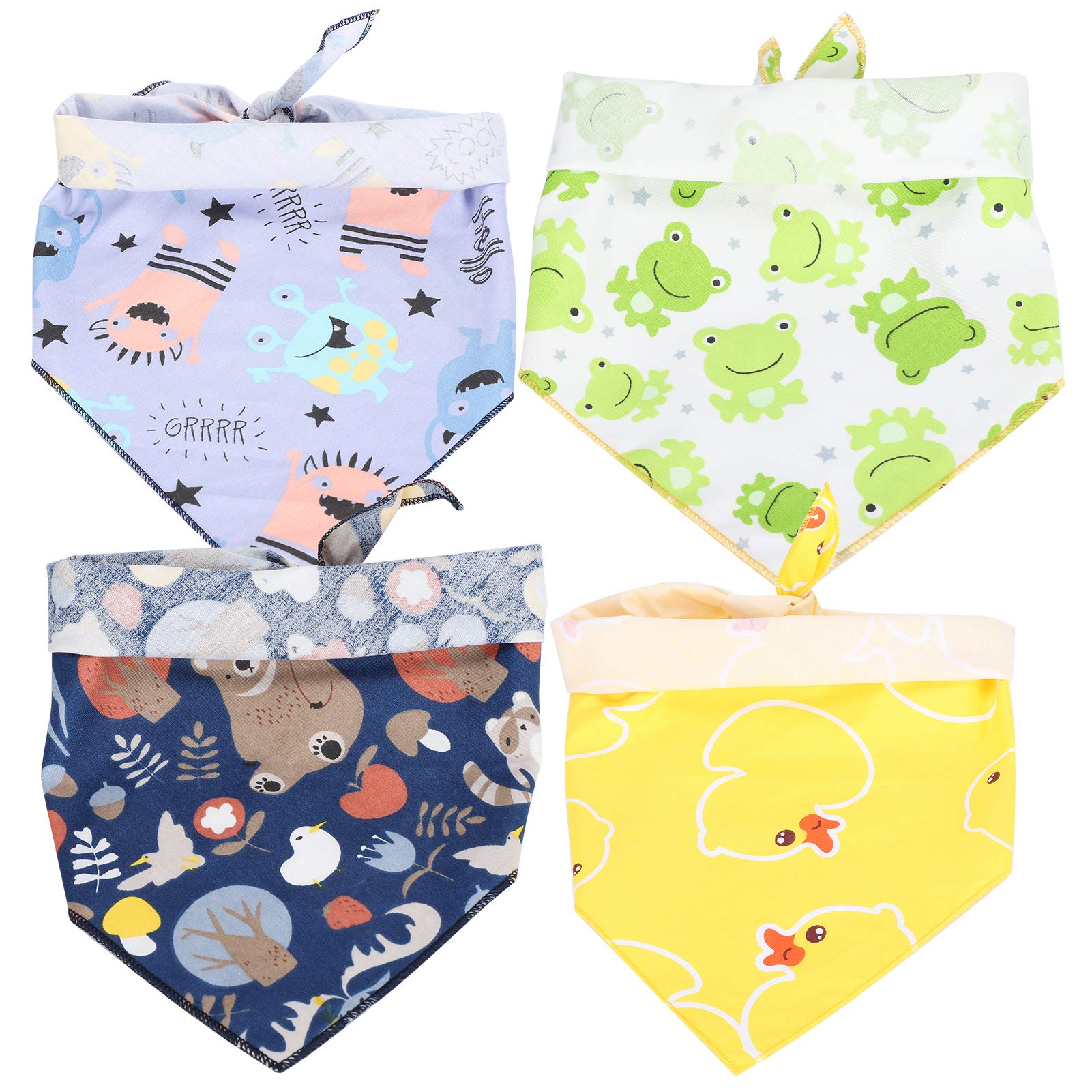 Yoidesu Large Dog Bandana - Soft Triangle Pet Scarf with Stylish Print - Perfect for Daily Walks, Grooming, and Special Occasions