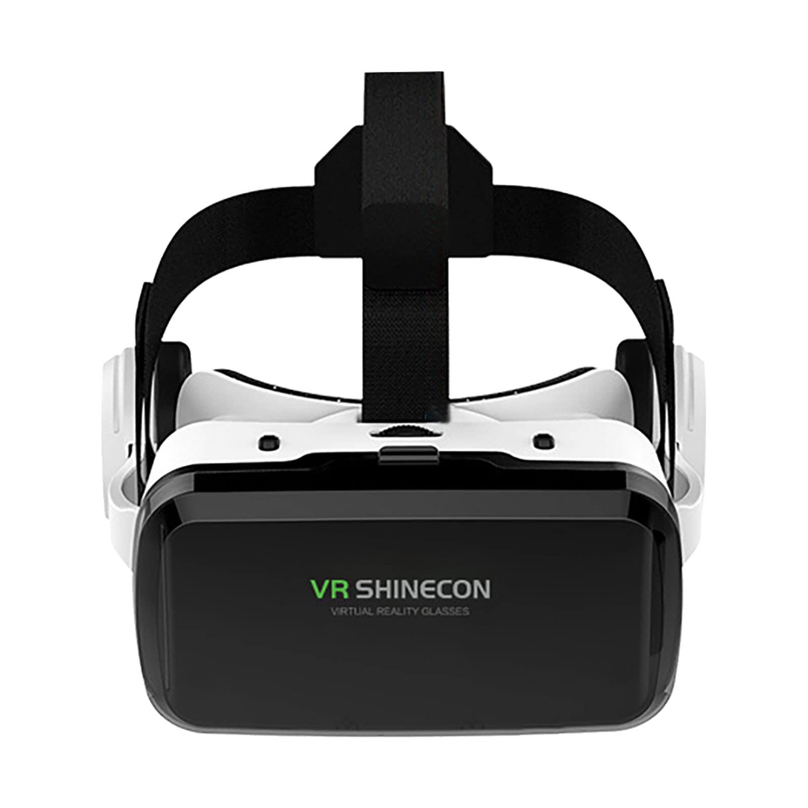 4K VR Headset for iPhone & Android Phones - 3D Virtual Reality Glasses with Wireless Controller - Compatible with IMAX Movies, Gaming & 360° Videos | Perfect for Home Entertainment, Gaming & Virtual Travel Experiences