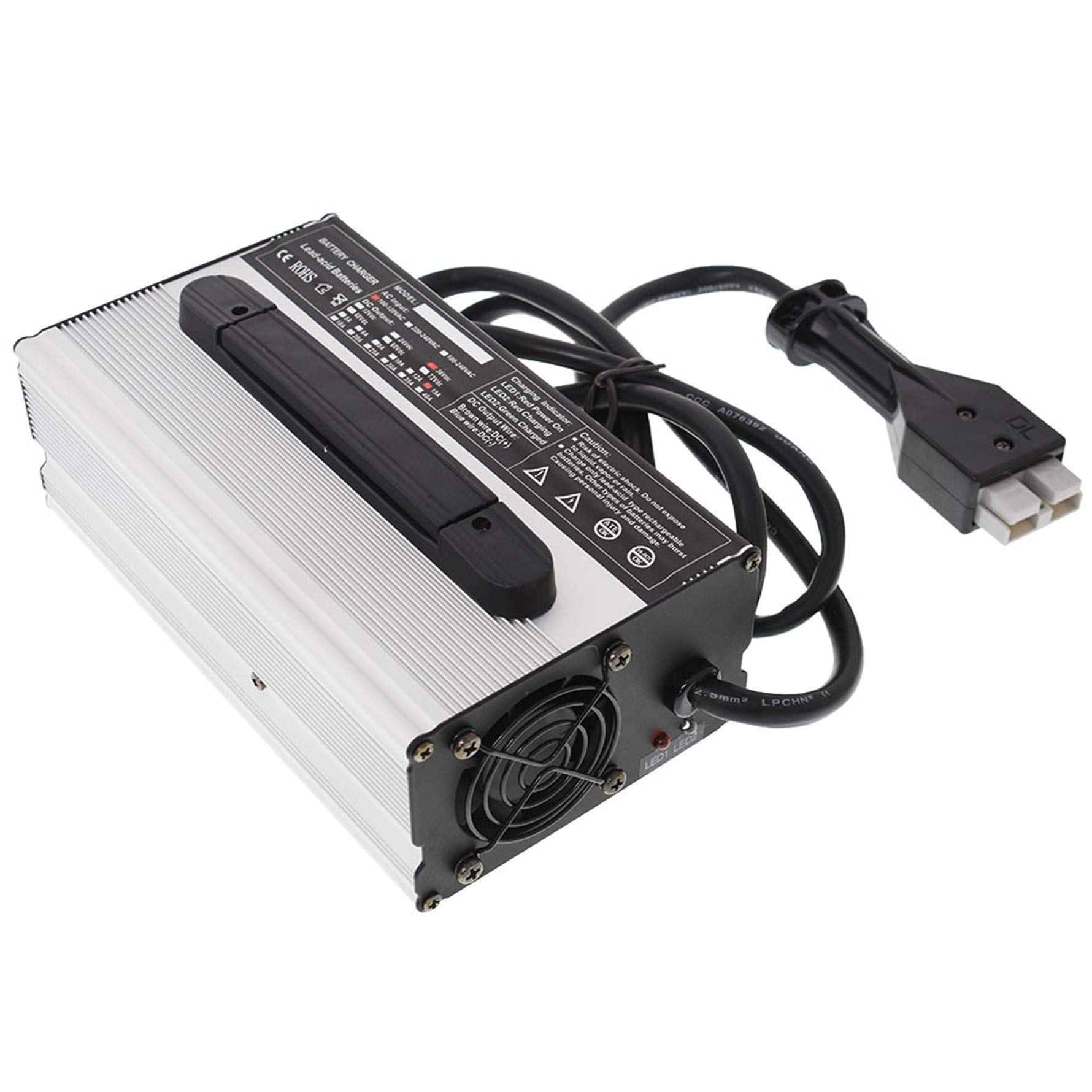 36V 15AMP SB50 Plug Golf Cart Battery Charger with Handle - Replacement for EZGO Marathon Golf Carts | Fast Charging for Golf Carts, Electric Vehicles & Mobility Scooters | Outdoor, Camping & RV Use