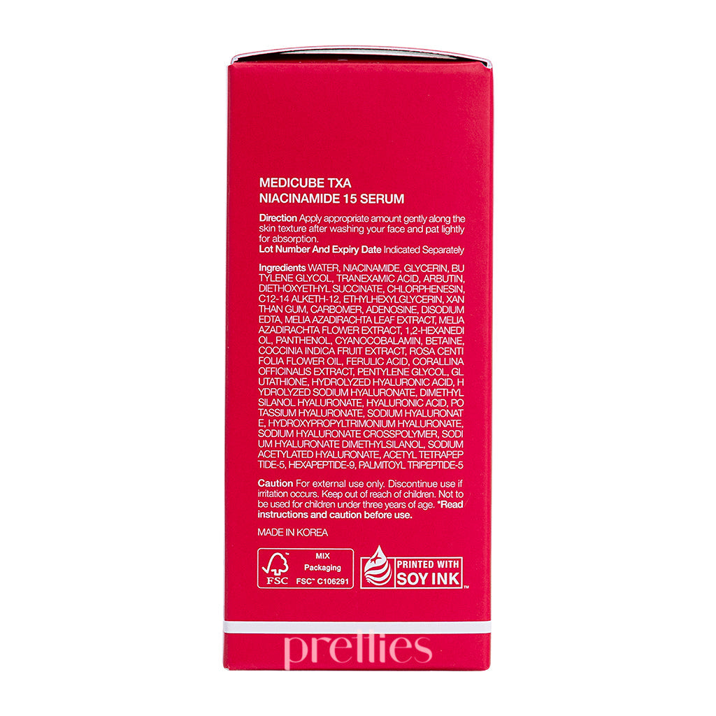 Medicube TXA Niacinamide 15 Serum 30ml - Brightening & Hydrating Face Serum for Dark Spots & Uneven Skin Tone | Perfect for Daily Skincare Routine & Nighttime Use