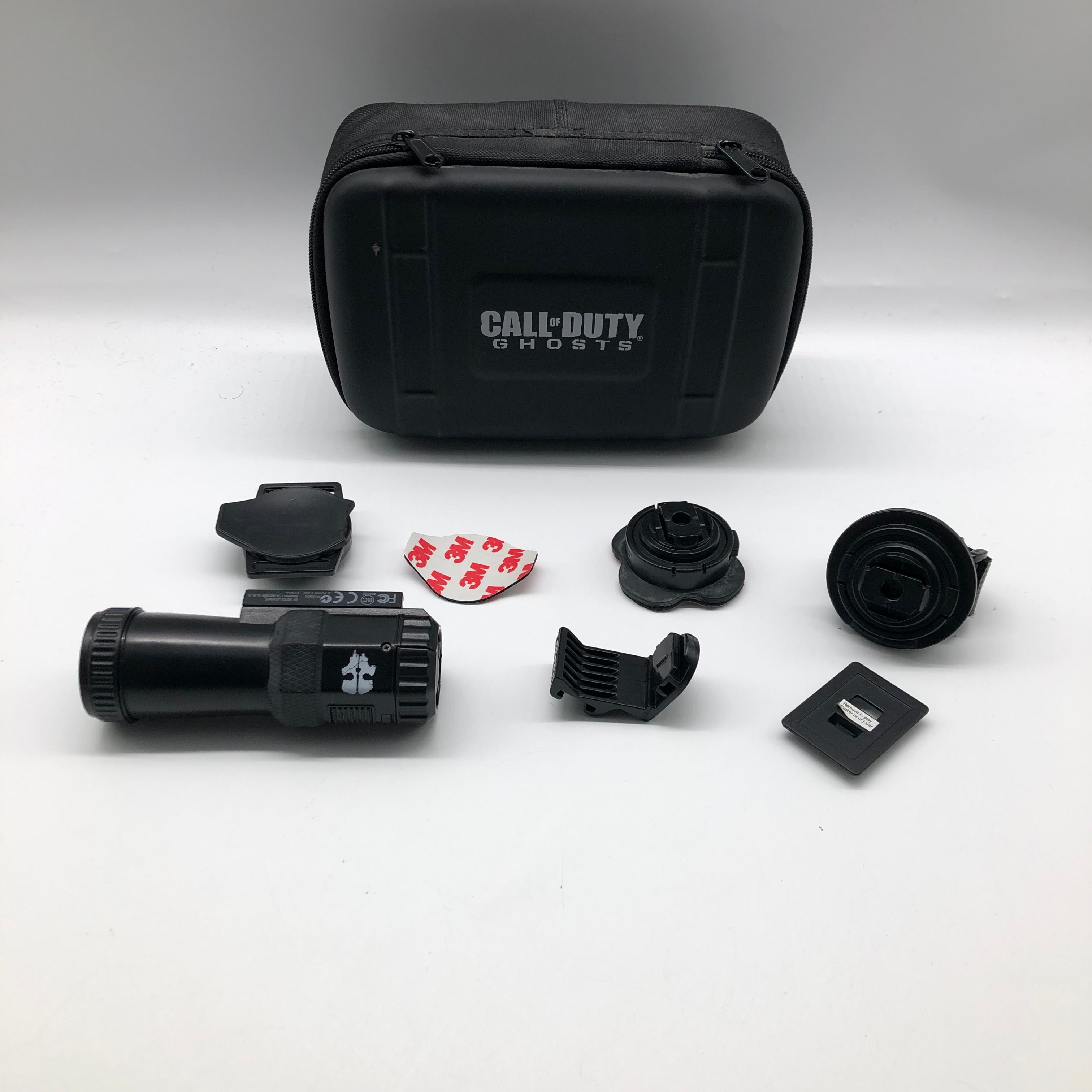 Call of Duty Ghosts 1080P HD Tactical Camera with Protective Case & Accessories Kit - Perfect for Gaming Streams, Airsoft Battles & Outdoor Adventures