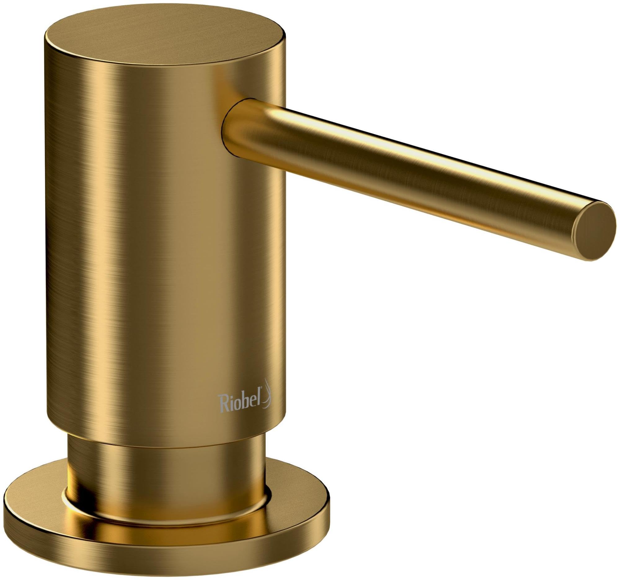 Brushed Gold Soap Dispenser - Elegant Touchless Automatic Soap Dispenser for Bathroom, Kitchen & Office | Modern Hand Soap Dispenser with Sensor for Home & Commercial Use