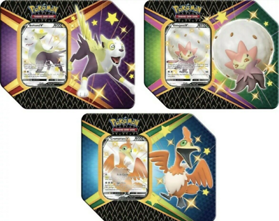 Shining Fates Pokémon Trading Card Game Tin - Collectible TCG Cards for Battles & Trading | Perfect for Game Nights, Gifts & Collectors