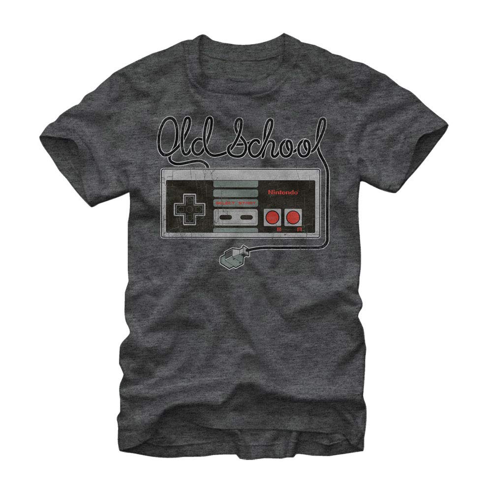 Retro Nintendo NES Controller Graphic T-Shirt for Men - Classic Video Game Tee for Casual Wear & Gaming Fans