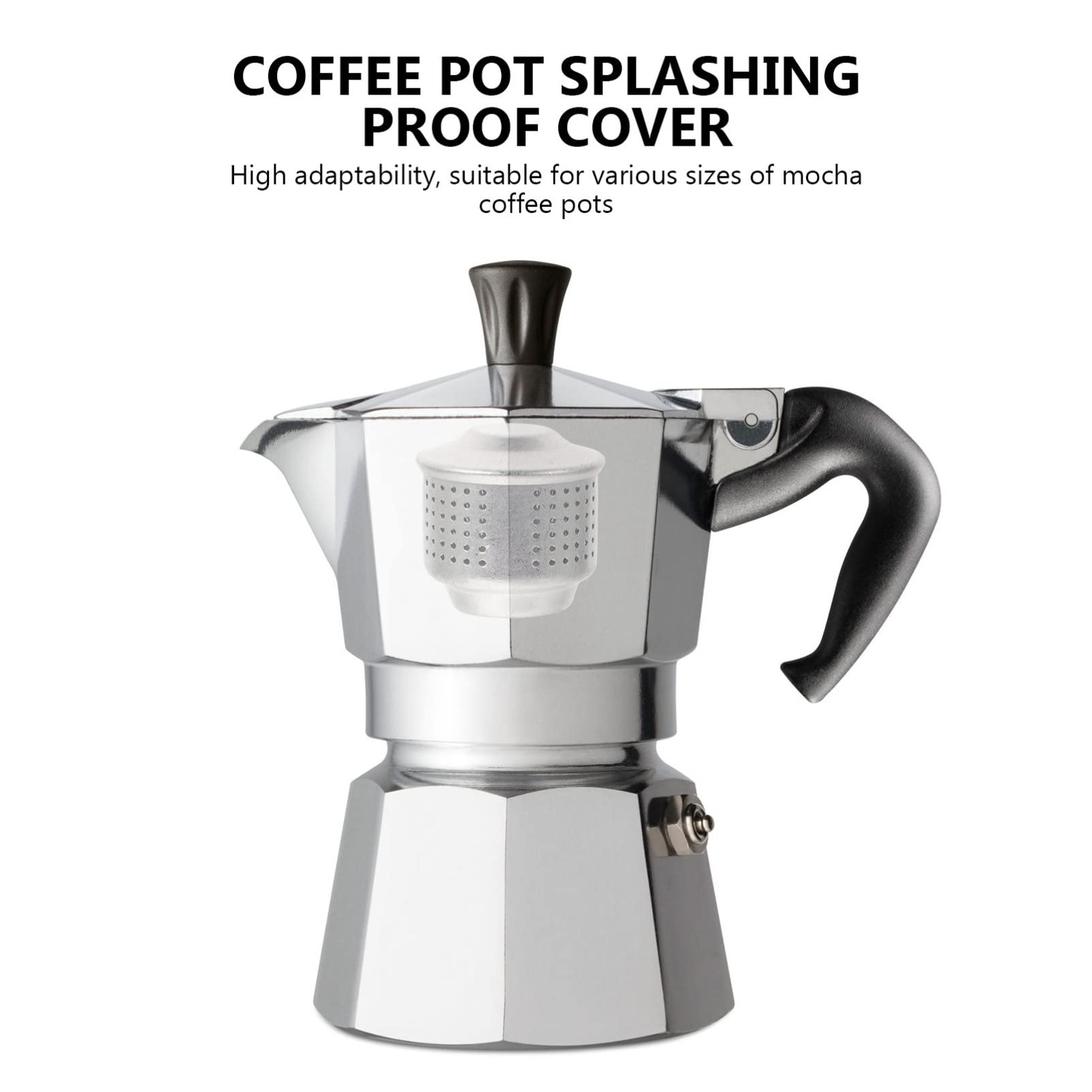 Hemoton Anti-Splash Coffee Valve Kit - Aluminum Splash Proof for Coffee Makers & Presses